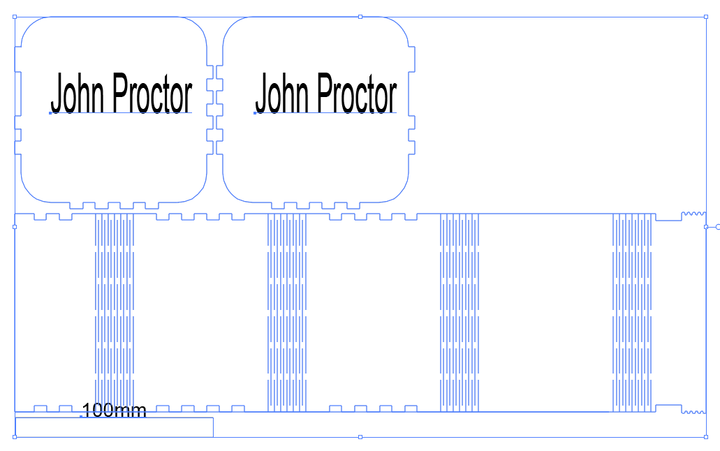  box template